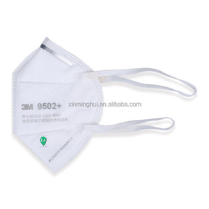 <span class=keywords><strong>Masque</strong></span> respiratoire <span class=keywords><strong>jetable</strong></span> KN95 9502+ en gros avec filtre en coton pour la protection contre la brume, le brouillard et la poussière - Product Image 3