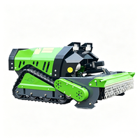 Cortacésped industrial, máquina cortadora de césped, cortacésped con control remoto, trituradora de césped, cortacésped de carretes, desbrozadora de martillos