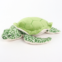 Peluche Tortue Marine Mignonne OEM Personnalisée, Jouet en Peluche Tortue d'Océan Rempli de Coton PP