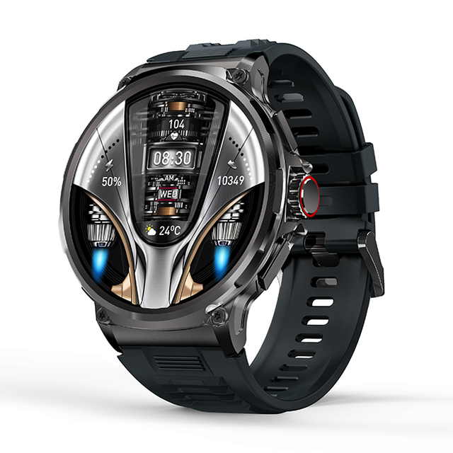 1.85" HD 710mAh BT Call IP67 Real Sensor Heart Rate SPO2 Big Screen Big Battery Smart Watch