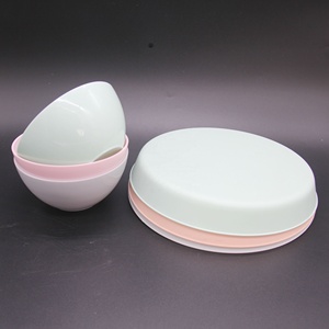 Bền trẻ em Bộ đồ ăn nhựa Bộ bữa ăn tối cho cắm trại ngoài trời dã ngoại bán buôn nhà hàng tấm bữa ăn tối - Product Image 3