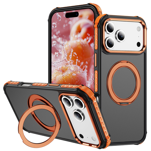 Rainbow-colored Soft-touch New Design Shockproof Waterproof Mobile Phone Case for 16/15/14/13/12/11 Pro/Promax/Plus