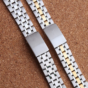 Bracelet de montre réglable en acier inoxydable de luxe pour hommes et femmes, pour les séries Emperor Tuor & Ocean Prince Princess, 13-21 mm - Product Image 4