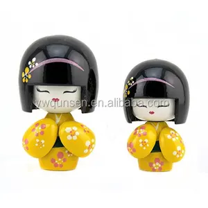 Nhật Bản Kokeshi Búp Bê Gỗ Thủ Công Nghệ Thuật Tâm Trí