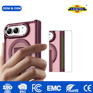 Étui pliable pour iPhone Duo, effet mat, béquille intégrée, chargement sans fil magnétique, housse de protection antichoc - Product Image 5