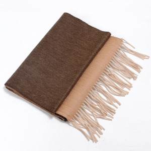 IMF Unisex Luxury Aurora Gradient Brushed <strong>Woollen</strong> Cashmere <strong>Scarf</strong> - Product Image 3