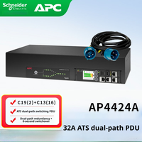 Bloc d'alimentation redondant double voie (PDU) pour armoire UPS APC avec ATS, modèle amélioré AP4424A