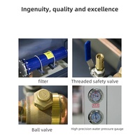 Compresseur de refroidisseur à vis multifonctionnel 40 CV refroidi par eau 220 V, facile à utiliser, personnalisé pour équipement chimique et usage industriel