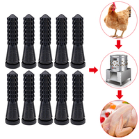 Meilleures ventes Abattage de volaille Accessoires de machine à cueillir du poulet Cueilleur de volaille de poulet Doigts en caoutchouc à vendre