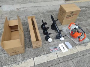 Trivella a Terra a Benzina 63CC, Macchina per Scavare Buche per Pali, per Giardino e Fattoria, Trivella Professionale per Terreno - Product Image 6