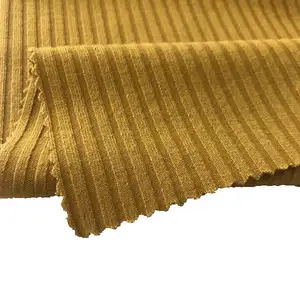 Shaoxing fornecedor poliéster spandex malha costura, 4*4 spandex enrolado tecido, tecido da borda da raiom spandex