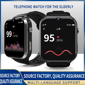 Montre intelligente avec alarme de chute pour les personnes âgées, grand écran, localisation, suivi, appel bidirectionnel, montre intelligente pour les personnes âgées - Product Image 5