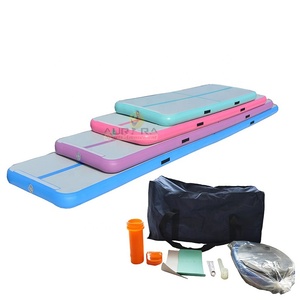 Taille personnalisée <span class=keywords><strong>AirTrack</strong></span> 3m 4m <span class=keywords><strong>5m</strong></span> 6m 8m 10m Tapis de gymnastique Tumble Track Gymnastique Tumbling Mat Floor Factory Piste gonflable personnalisée - Product Image 4