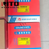 Bloque de Cilindros para Excavadora RITO 90R180 90L180, Piezas de Bomba de Pistones Axiales, Conjunto de Placa de Válvulas, Bloque de Cilindros para Bomba Hidráulica de Excavadora