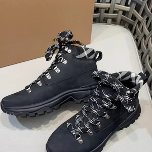Botas de Senderismo Impermeables de Alta Gama Originales 2025, Botas de Hombre para Exteriores de Talla Grande, Estilo Burberry - Product Image 2