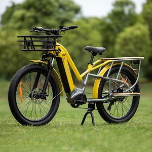 <span class=keywords><strong>Meilleur</strong></span> vélo cargo à longue queue Kenda 48v avec pneus larges pour la livraison, vélo électrique cargo familial 750w à longue queue, vélo cargo électrique Bafang - Product Image 6