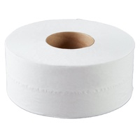Rouleaux de papier toilette Jumbo à 2 plis de 9 pouces, papier hygiénique commercial de 1000 pieds de long, toilettes Jumbo standard compatibles avec le bambou doux
