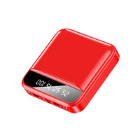 Power Bank Mini Portabel OEM Kapasitas Tinggi 10000mAh dengan Pengisian Cepat Port Type-C & Micro USB Input AC/DC untuk Penggunaan Luar Ruangan