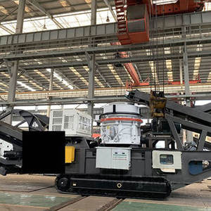 Planta Móvil de Trituración de Cono para Roca, con Orugas Caterpillar, Motor y PLC, en Venta - Product Image 6