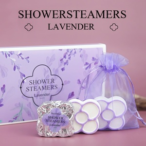 Men's And Women's All-Natural Vegetarian Lavender Shower Gel Self-Owned Organic <strong>Steam</strong> Sheet Shower Steamer