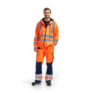 BLAKLADER - 334619745300XXL Suéter con capucha Hi-Vis Naranja-EAN 7330509237328 ROPA DE TRABAJO DE LA HI-VIS - Product Image 3
