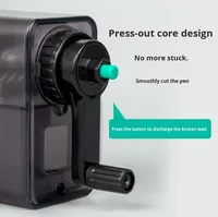 Taille-crayon mécanique en plastique pour les élèves du primaire, pour le dessin et le croquis