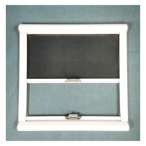 Marco interior de ventana de <span class=keywords><strong>caravana</strong></span> de aluminio hecho a medida con <span class=keywords><strong>mosquitera</strong></span> enrollable - Product Image 4