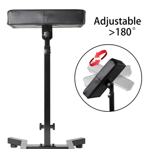 Solong TA221 Reposabrazos y Reposapiés Ajustables para Tatuajes, Altura de 69 a 98 cm, Soporte Portátil para Reposabrazos para Estudio de Tatuajes - Product Image 2