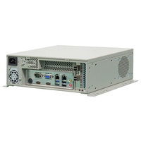 Châssis d'ordinateur industriel mural 2U avec fente d'extension PCIe ipc i3 /i5 / i7 en option