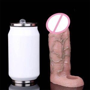SXXY 5 Styles Realistic Hollow Penis Sleeve With Real Veins Cock Cover Silicone Reusable Sex <b>Toys</b> <b>for</b> Adult <b>Men</b> Dick Enlarge - Product Image 3