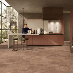 Electo Brown Rustic <b>Matte</b> Porcelain Tiles 600x1200mm Interior Exterior Wall <b>Floor</b> Tiles - Product Image 6