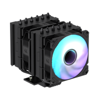 FEZCOOL C620 Refroidisseur d'air à 6 caloducs pour processeur, compatible LGA115X/1200/1700/1851AMD, refroidissement profond TDP 240W