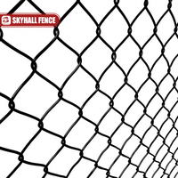 Malla de Alambre Galvanizado con Eslabones de 50*50 mm, 60*60 mm, 75*75 mm, Malla de Diamante para Uso Comercial y Residencial