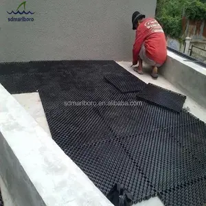 Chinese Factory Makes PP Water Expanding Drainage Ditch Garden Paving Drain Cell Artificial Grass