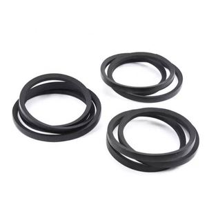 Courroie trapézoïdale en caoutchouc blanc multi-croisillons réglable à nervures - Product Image 3