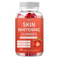 Combinación de Suplementos para el Cuidado de la Salud OLLI, Gomitas Blanqueadoras de Piel con Colágeno y L-Glutatión, Gomitas para un Aspecto Radiante