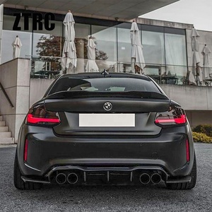 For 2 Series F22 Coupe/F23 Convertible/F87 M2 Sedan DA Style Real Carbon Fiber Rear Spoiler Trunk Wing 2014-2020 - Product Image 2