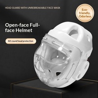 Casque intégré pour enfants XLAN à design ouvert pour l'entraînement au taekwondo, au karaté, au sanda et à la boxe - Protection de la tête unisexe
