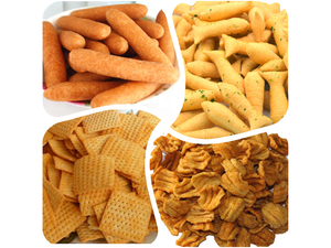 Línea de Producción de Snacks Fritos de Arroz, Máquina Procesadora de Alimentos Inflados Fritos, Máquina para Hacer Snacks Crujientes Fritos - Product Image 6