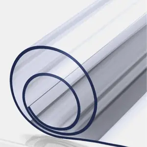 Fabrication chinoise de film PVC 700 microns, en plastique souple, super transparent, 1mm en rouleau ou feuille, livraison gratuite