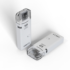 Bán buôn thẻ XD tốc độ cao đầu đọc thẻ <span class=keywords><strong>mini</strong></span> máy trong kho đầu đọc thẻ USB ngà trắng ánh sáng nhỏ dải dài bên ngoài - Product Image 2