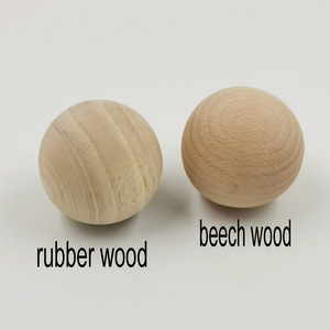 Bolas de <span class=keywords><strong>madera</strong></span> de goma Natural personalizadas para decoración navideña - Product Image 4