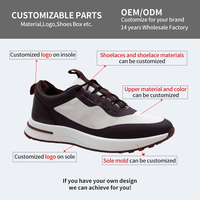 Chaussures de sport pour hommes de haute qualité en cuir véritable respirant, chaussures décontractées à lacets pour la marche en plein air