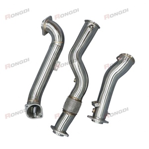 High Performance Exhaust System Assembly Straight Downpipe for BMW M3 M4 G80 G82 S58 3.0T With Midpipe Front Pipe - Product Image 1