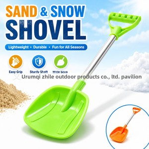 Pelle à neige en plastique épaissi pour bébé, jouet de jeu de sable, outil d'extérieur pour enfants, pour creuser la terre, vente en gros, pour les 0-24 mois - Product Image 2