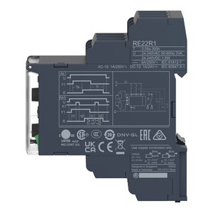 Relais de protection contre les surtensions et les sous-tensions RE22R1MLMR RE22R1KMR RE22R2KMR Minuteur haute puissance 24V - Product Image 2