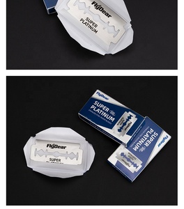 Tùy Chỉnh LOGO Chuyên Nghiệp Đúp <span class=keywords><strong>Barber</strong></span> Blades Straight Razor Cho Cắt Tóc Cạo Sharp - Product Image 5