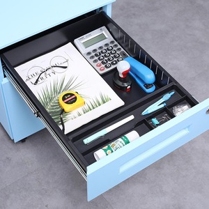 Meuble de rangement mobile en acier pour bureau, armoire à dossiers métallique sous le bureau, pour maison, chambre, hôtel, équipement de bureau, armoire de rangement A4 - Product Image 5