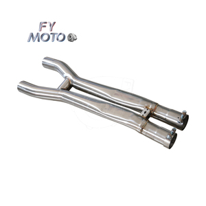 Per <span class=keywords><strong>BMW</strong></span> M8 <span class=keywords><strong>Gran</strong></span> Coupé <span class=keywords><strong>4</strong></span> porte F93 S63 <span class=keywords><strong>4</strong></span>.4TT - Scarico in acciaio inossidabile con valvola, silenziatore e terminali (Cat-back) - Product Image 5