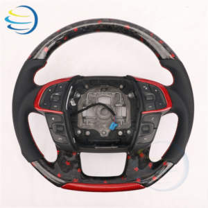 Volant en fibre de carbone forgée pour Volkswagen, amélioration automobile pour VW <span class=keywords><strong>Golf</strong></span> 4 5 6 <span class=keywords><strong>7</strong></span> <span class=keywords><strong>7</strong></span>.5 8 MK4 5 6 <span class=keywords><strong>7</strong></span> <span class=keywords><strong>7</strong></span>.5 8 R GTI GTE <span class=keywords><strong>GTD</strong></span> Polo 6r - Product Image 5